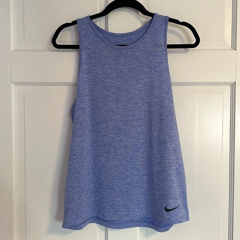 Nike Dri-fit Size Medium Athletic Tank Top Purple